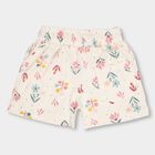 Girls' 100% Cotton Shorts , गहरा पीला, small image number null