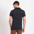 All Over Print Polo Shirt, Navy Blue, small image number null