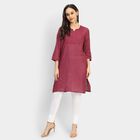 Ladies' Kurta, Wine, small image number null