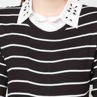 कॉटन स्ट्राइप्स शर्ट, Black, small image number null