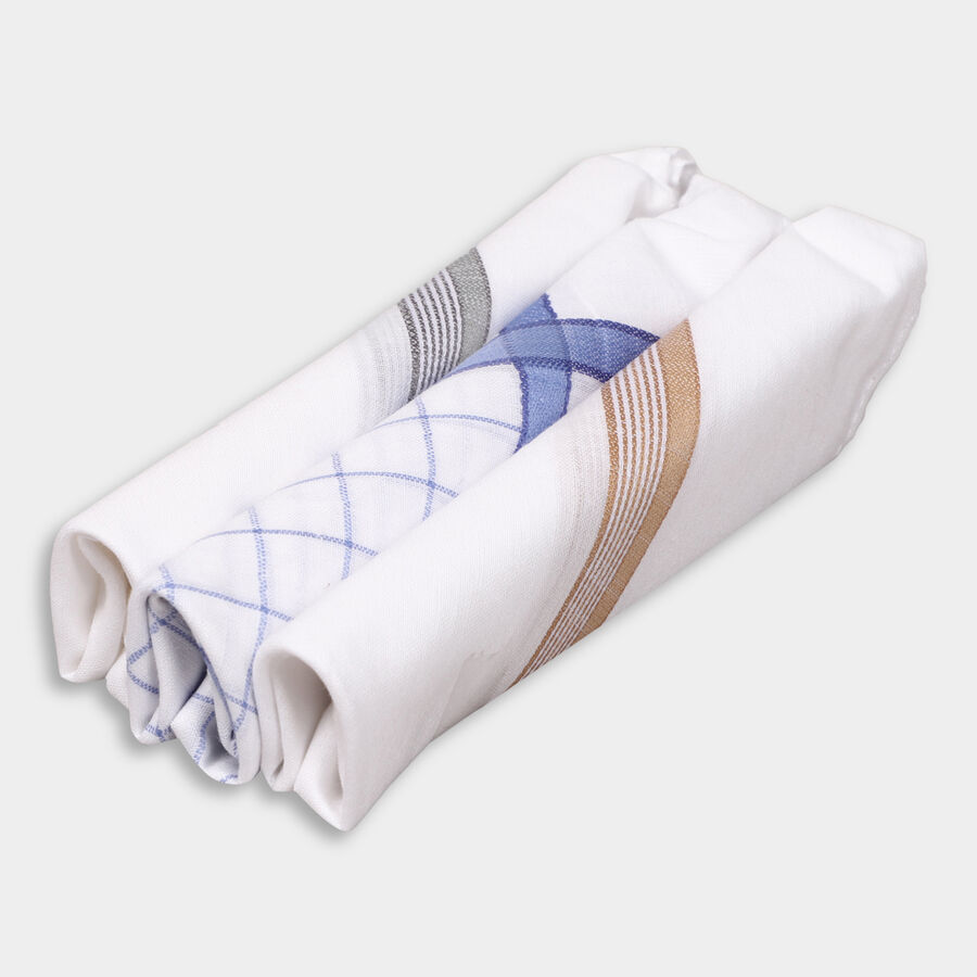 Men's Hanky, हल्का नीला, large image number null