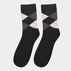 Full Length Casual Socks, Black, small image number null