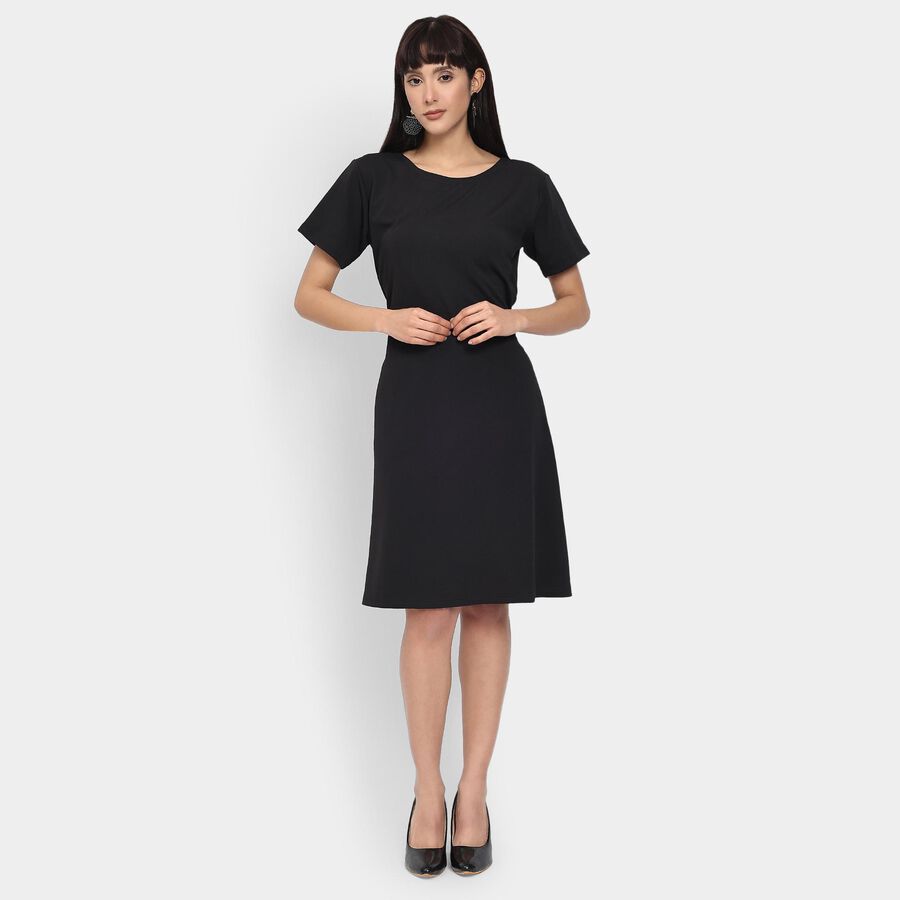 Ladies' Dress , Black, large image number null