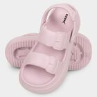 Women's Soft Pastel Pink Mule Slippers, Lilac, small