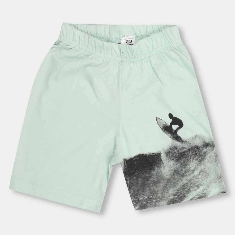 Boys' Bermudas , हल्का हरा, large image number null
