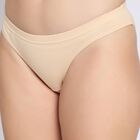 Ladies' 100% Cotton Panty , Beige, small image number null