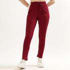 Ladies' Regular Track Pants , Wine, small image number null