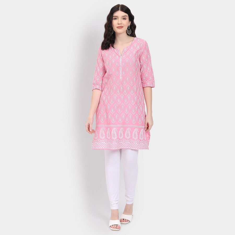 Ladies' Kurta , गुलाबी, large image number null
