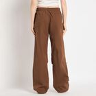 Ladies' 100% Cotton Trousers , Brown, small image number null