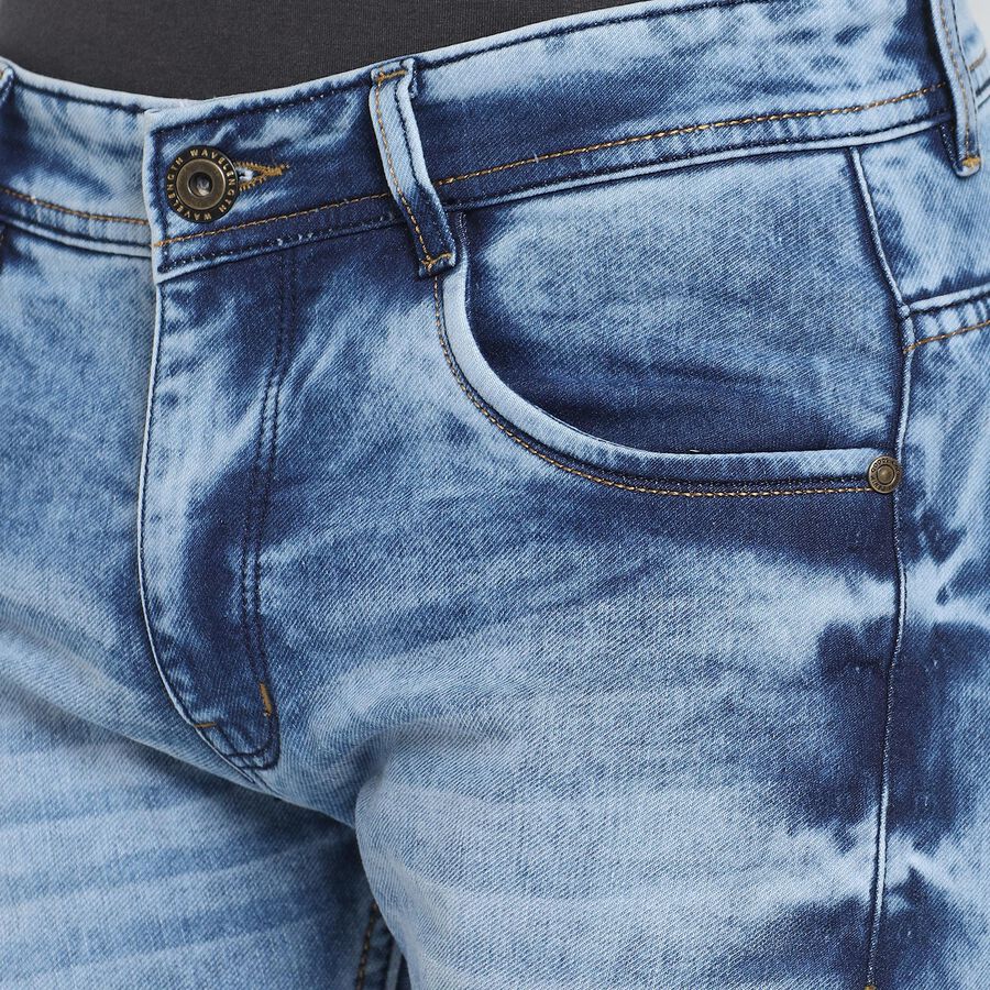 Men's Skinny Jeans, Light Blue, large image number null