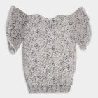 Girls' T-Shirt , ऑफ व्हाइट, small image number null