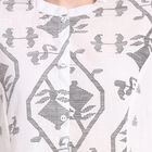 Ladies' 100% Cotton Kurta, सफ़ेद, small image number null