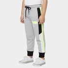 Boys' Light Grey Contrast Panel Pyjama, Light Grey, small image number null