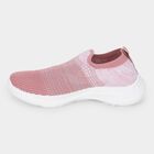 Women's Pink Slip-On Sneakers, गुलाबी, small