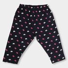 Girls' 100% Cotton Capri, Navy Blue, small