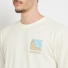 Men's Round Neck Half Sleeves T-Shirt , Off White, small