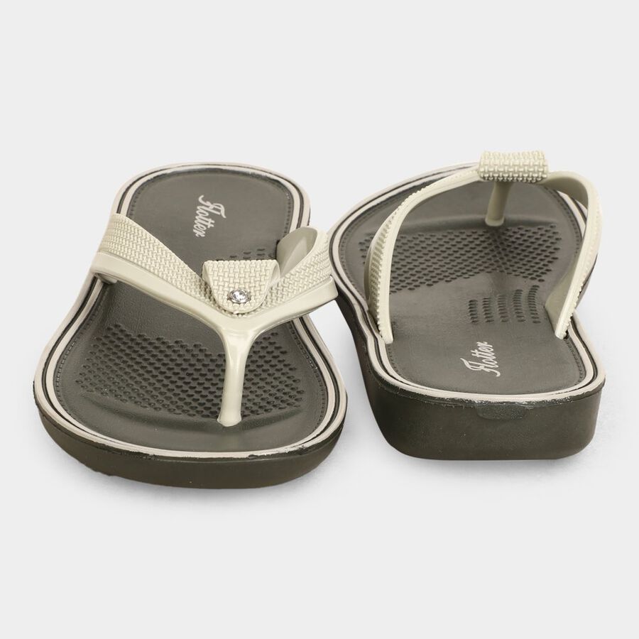 Ladies' Slippers, Beige, large image number null