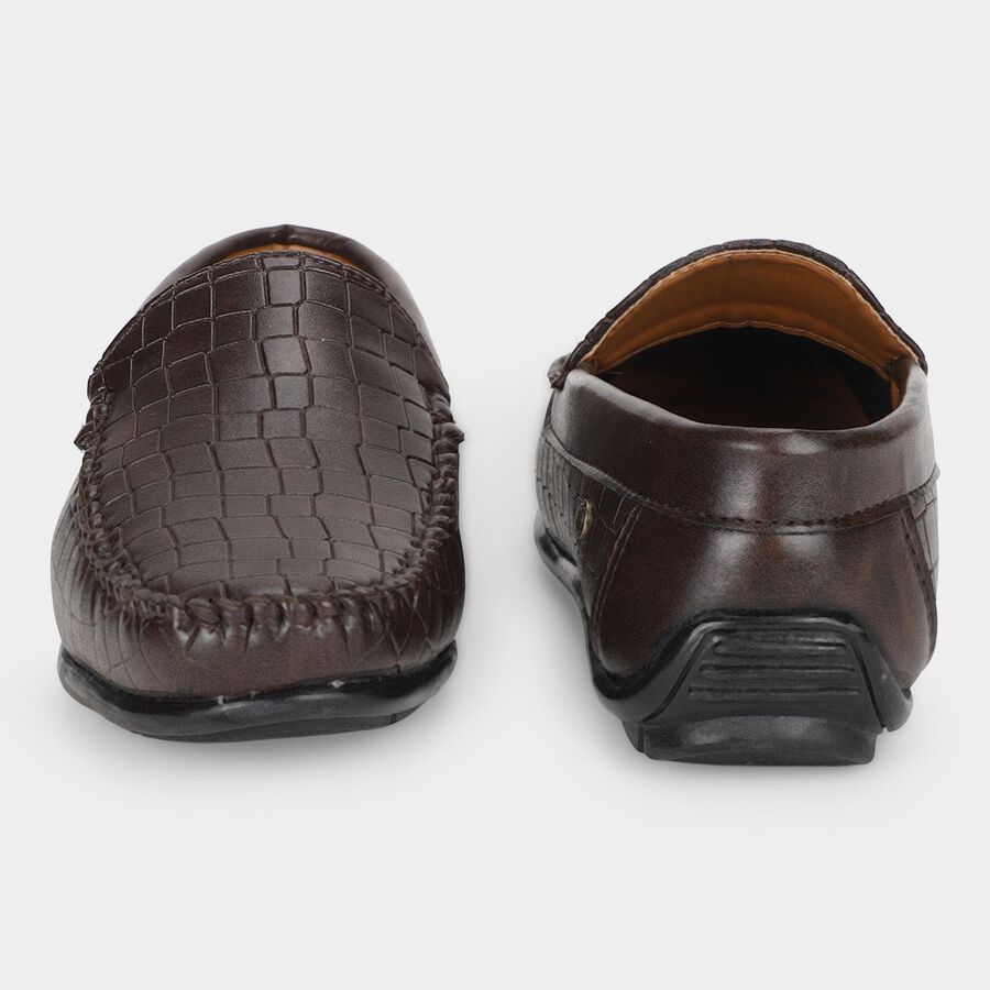 Men's Formal Shoes, भूरा, large