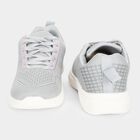 Women's Grey Lace-Up Sneakers, Grey, small