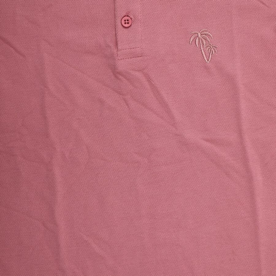 Boys' Pink Cotton Blend Round Neck Casual T-Shirt, गुलाबी, large