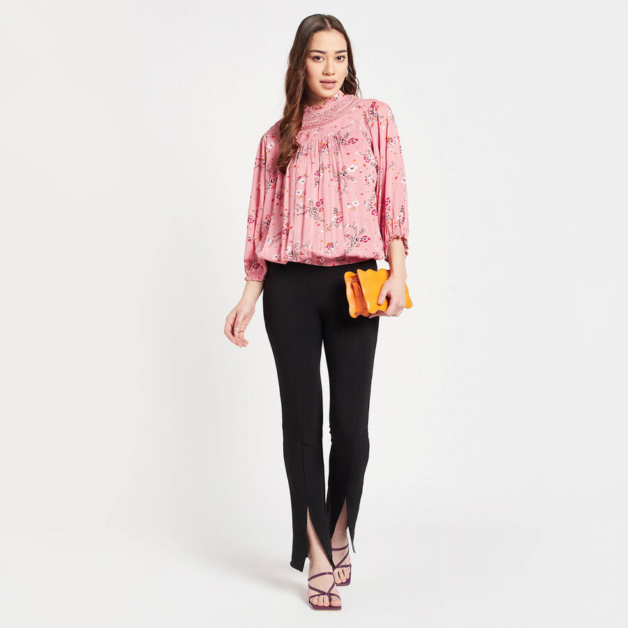 All Over Print Top, Peach, large image number null