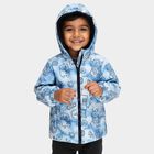 Boys' Light Blue Hooded Casual Jacket, Light Blue, small image number null