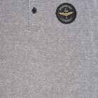 Boys' Light Grey Polo Neck Striped Baba Suit, Light Grey, small image number null
