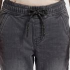 Boys Grey Straight Fit Drawstring Waist Jeans, हल्का ग्रे, small