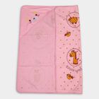 Infants' 100% Cotton Towel, Pink, small image number null