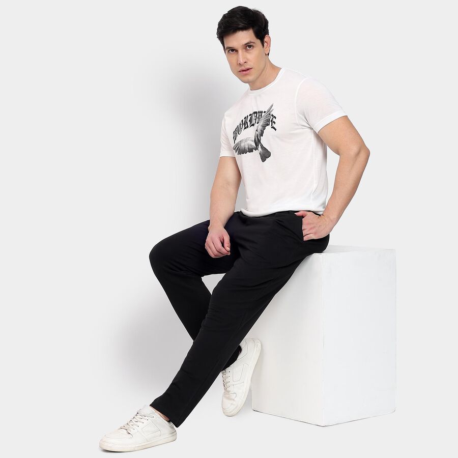 Men's Track Pants, काला, large image number null