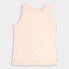 Infants' 100% Cotton Vest , Peach, small