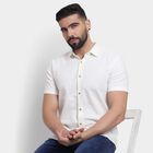 Men's Casual Shirt , Off White, small image number null