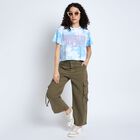 Ladies' 100% Cotton Jeans , Olive, small image number null