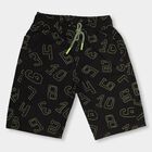 Boys' 100% Cotton Jamaicans , काला, small