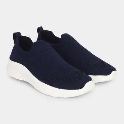 Women's Deep Midnight Navy Blue Slip-On Casual Sneakers