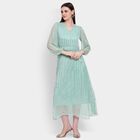 Ladies' Dress, हल्का हरा, small image number null