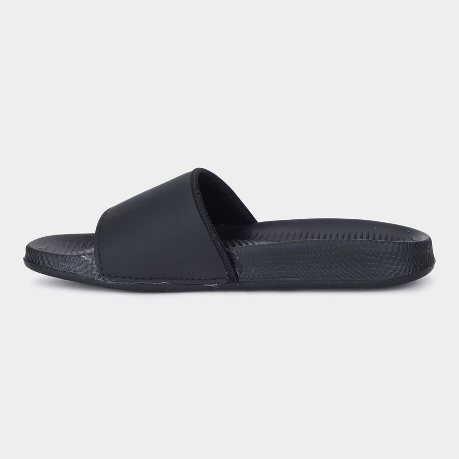 Men's Slipper, Black, large
