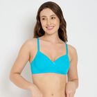 Ladies' Bra, टील ब्लू, small image number null