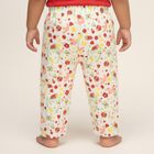 Infants' White Printed Cotton Blend Pyjama, ऑफ व्हाइट, small image number null