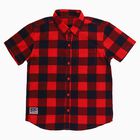 Boys' Casual Shirt, Red, small image number null