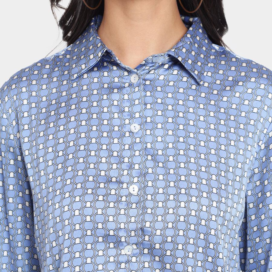 Ladies' Shirt, Dark Blue, large image number null