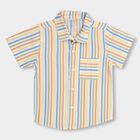 Infants' 100% Cotton Shirt, Orange, small