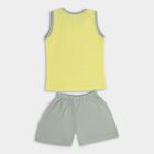Infant Boys' 100% Cotton Baba Suit, Yellow, small image number null