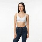 Women's White Regular T-Shirt Bra, White, small
