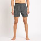 Men's 100% Cotton Boxers , Black, small