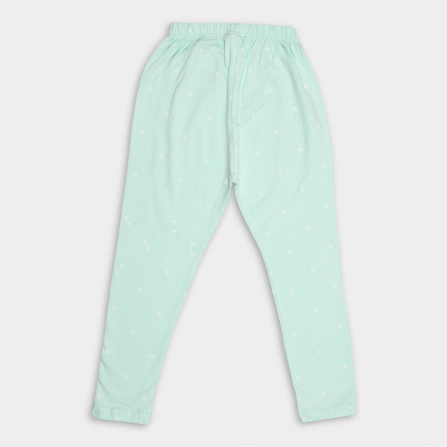 Girls' Legging, हल्का हरा, large image number null