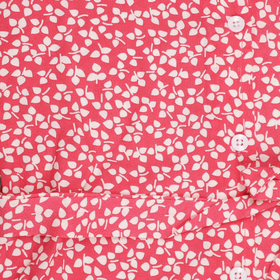 Girls' Dress, Pink, large image number null