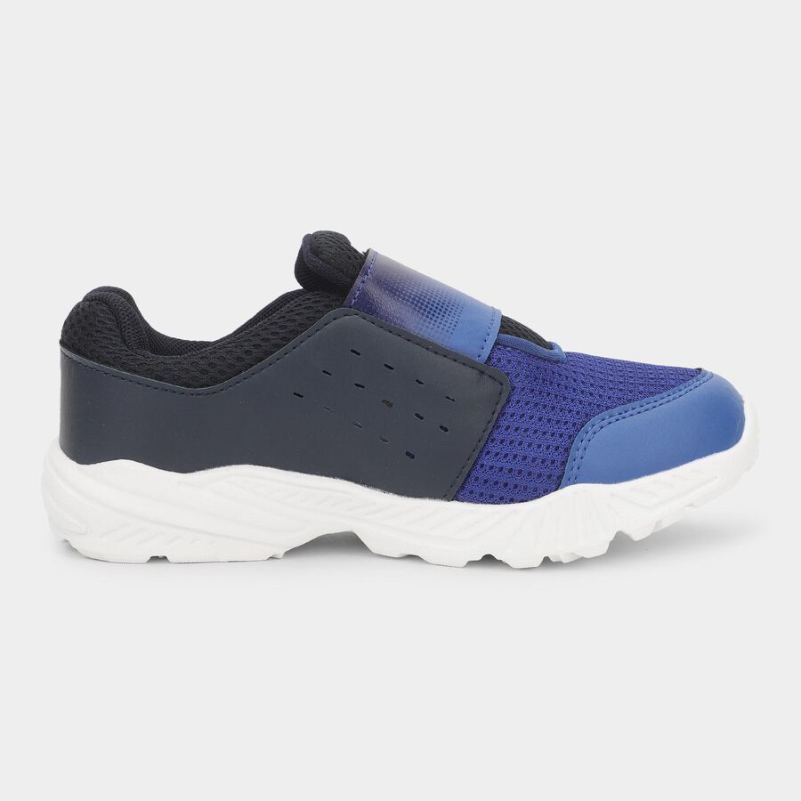 Boys' Shoes, Navy Blue, large image number null