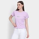Ladies' Round Neck T-Shirt, Lilac, small image number null