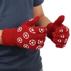 Boys' Gloves, Maroon, small image number null